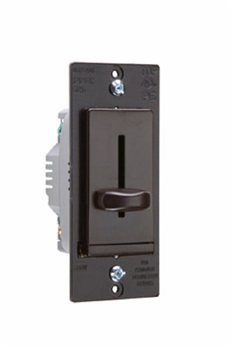 Wattstopper LS600 600W Single Pole, Non-Preset Incandescent Dimmer, Brown