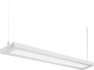 Lithonia Lighting MSL 4000LM L/LV MVOLT EZ1 40K 80CRI WH